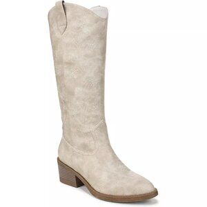 Blowfish Malibu Women's Radio Almond Toe Knee High Western Boots W8 NIB